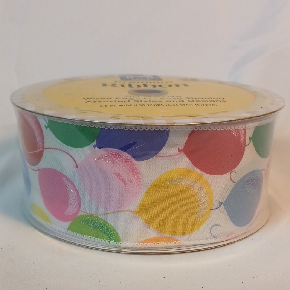Colorful Balloon Ribbon